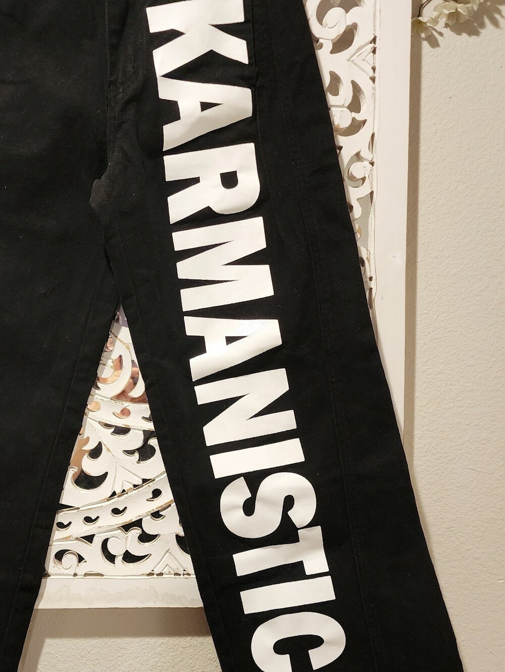 DEKAYED KARMANISTIC WIDE LEG STARIGHT JEANS STREETWEAR SIZE SMALL - Picture 10 of 16